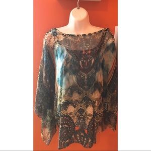 Woman’s Poncho Top